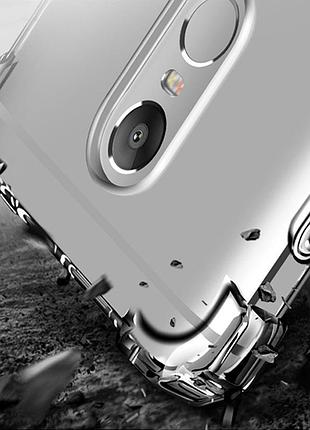 Чохол силіконовий для xiaomi redmi note 4x прозорый