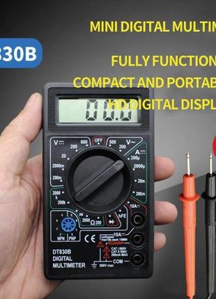 Цифровий мультиметр dt-830b2 фото