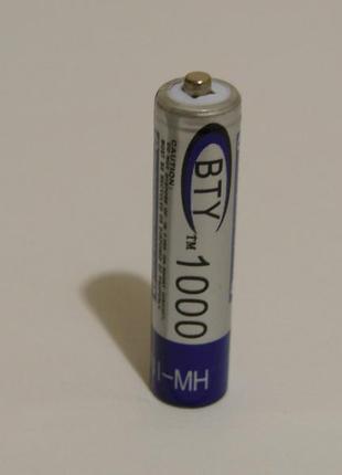 Акумулятор bty aaa 1000mah ni-mh 1.2 v