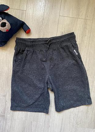 🍄‍🟫трикотажные шорты f&amp;f 12,13 лет