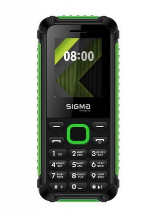 Мобільний телефон sigma x-style 18 track black-green (4827798854433)