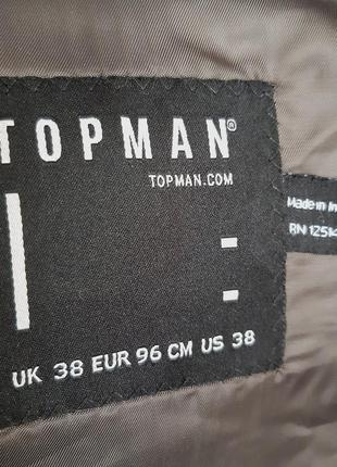 Піджак світлий topman5 фото