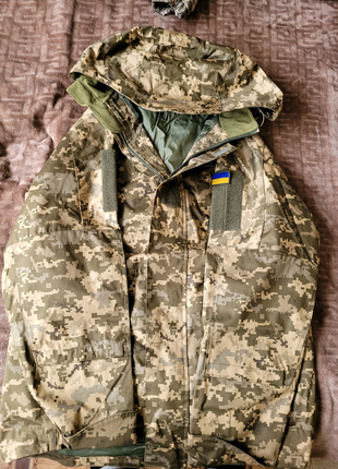 Тактична куртка зимова (піксель)2 фото