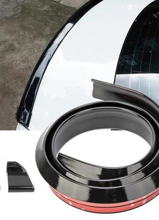 Спойлер чорний глянсовий samurai оригінал ( скотч 3м, 150 см )