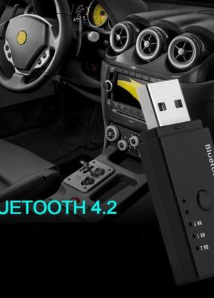 Міні bluetooth fm модулятор з живленням від usb + голосний зв'язо
