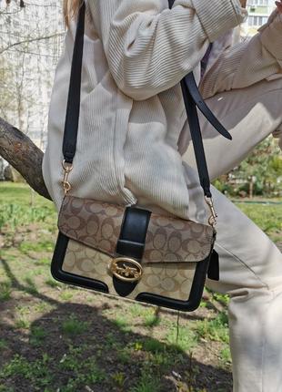 Распродажа стильная сумочка coach 8