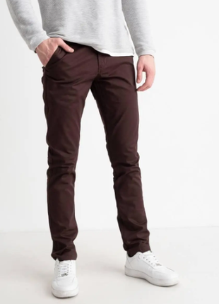 Стильні чоловічі джинси-брюки якісні демісезонні,2 кольори 27-36 2302202415маг1 фото