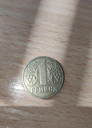 Монета 1 гривня 2003 рік . монета 1 грн 2003 год