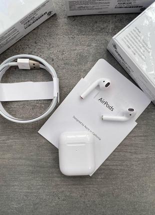 Бездротові навушники airpods 2, аїрбос 22 фото