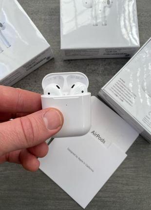 Бездротові навушники airpods 2, аїрбос 24 фото