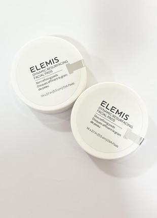 Пады для шлифовки лица elemis dynamic resurfacing facial pads 14 шт