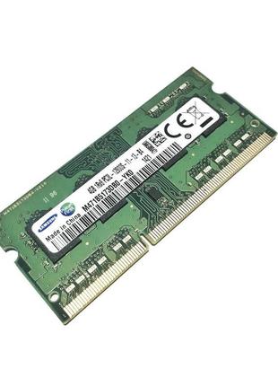 Пам'ять для ноутбуків samsung 4 gb so-dimm ddr3l 1600 mhz