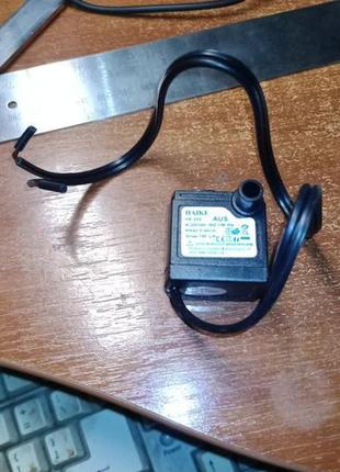 Насос помпа для акваріума, фонтану, та ін. 220 вольт.
