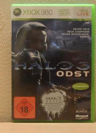 Диск з грою halo 3 odst для xbox 360, one, s, x, x series