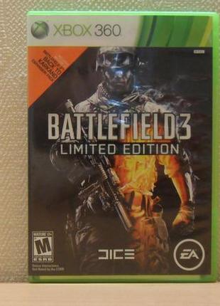 Диски с игрой battlefield 3 limited edition для xbox 360, one, s,