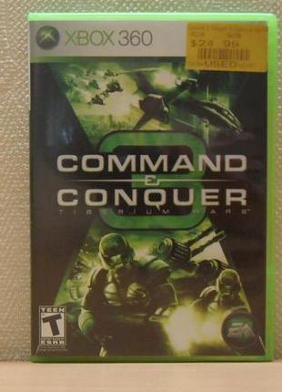 Диск с игрой command & conquer 3 для xbox 360, one, s, x, series