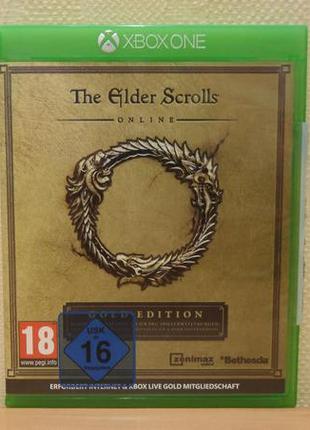 Диск з грою elder scrolls online gold edition для xbox one, one