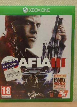 Диск з грою mafia iii для xbox one, one s, one x, x series