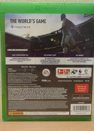 Диск с игрой fifa 18 для xbox one, one s, one x, series x2 фото