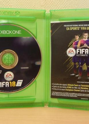 Диск с игрой fifa 18 для xbox one, one s, one x, series x3 фото