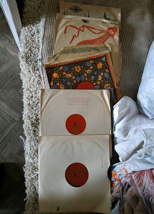 Вінілові платівки (старі, радянські)6 фото