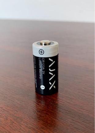 Оригінальні батарейки cr123a для пристроїв ajax