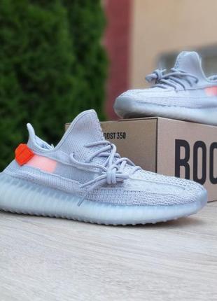 Кросівки чоловічі adidas yeezy boost 350 адідас ізі буст сірі...