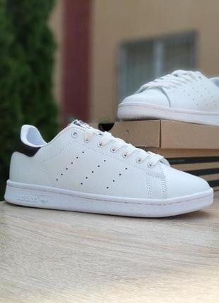 Кеди жіночі adidas stan smith (кросівки білі унісекс)