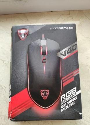 Миша protech motospeed v40 c rgb підсвіткою