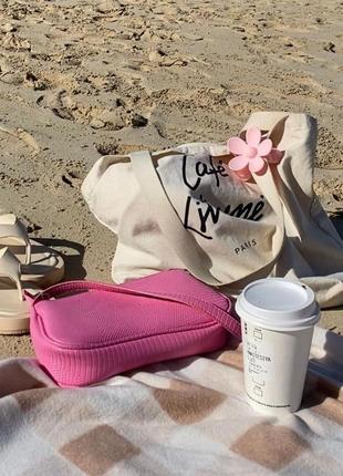 Крабик для волос краб заколка зажим цветок