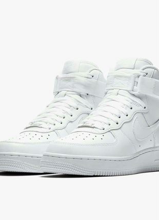 Nike wmns air force 1 high "all white"