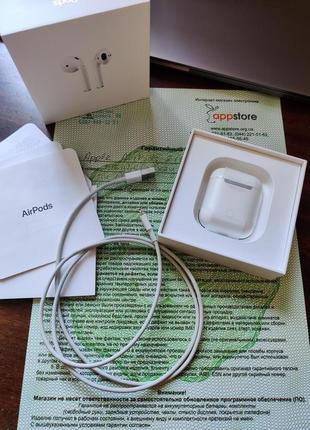 Apple airpods 2021 (2 покоління) with charging case1 фото