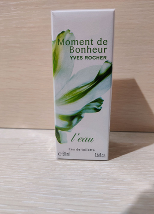 Туалетна вода moment de bonheur l'eau yves rocher2 фото