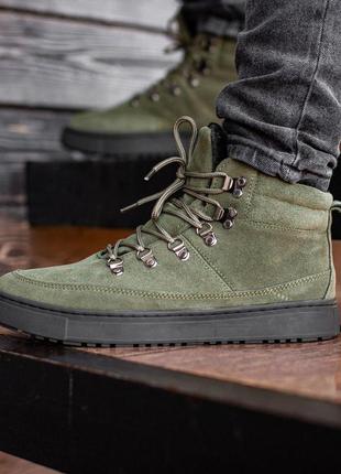 Ботинки мужские зимние south snake khaki