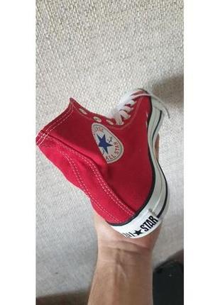 Кеді converse chuck taylor all star hi m9621, червоні, р. 42, 43