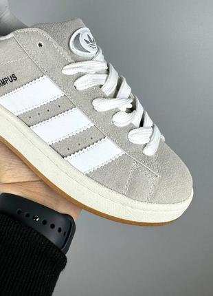 Adidas campus white grey