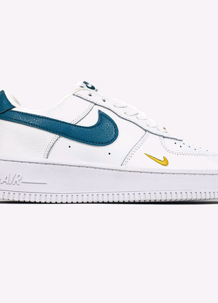 Air force 1 blue swoosh