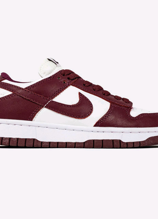 Nike dunk low bordo