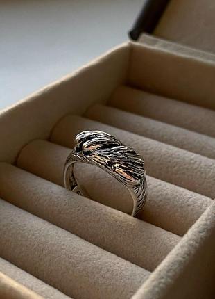 Женское  кольцо из серебра s925 пробы с руками когти панк готика блестящее украшения унисекс тренд скидка акция минимализм