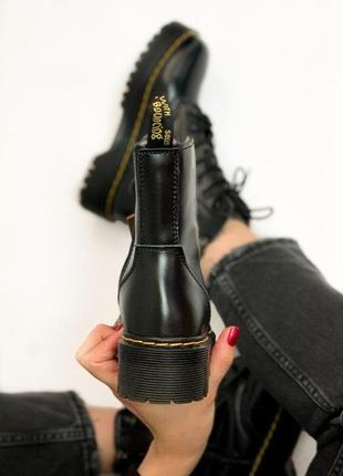 Dr martens зимние ботинки мартинс с мехом2 фото