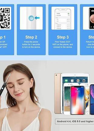 Беспроводной отоскоп 1080p для удаления ушной серы с камерой7 фото