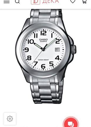 Чоловічий годинник casio standard mtp 1259d