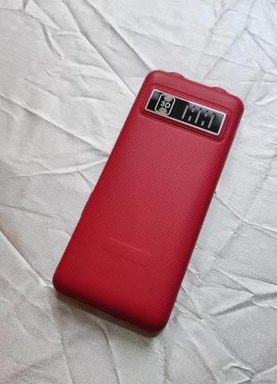 Mafam g600 red | мобільний кнопковий телефон для літніх людей | б3 фото