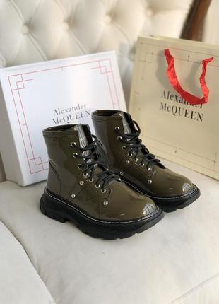 Ботинки alexander mcqueen tread slick boots черевики6 фото