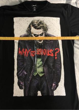 Футболка primark з принтом joker5 фото