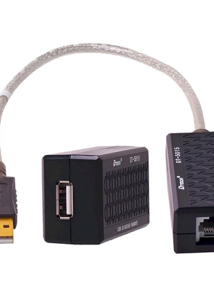 Usb extender подовжувач - rj45 dtech dt-5015