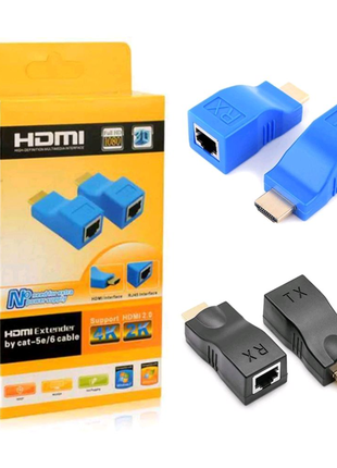 Hdmi rj45 по одній витій парі