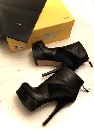 Батфорты на каблуке fendi оригинал
