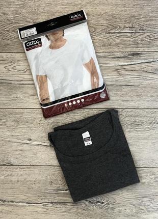 Футболка мужская oztas 1060 хлопок турция . размер : s