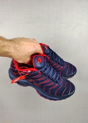 Nike air max plus tn blue&red2 фото